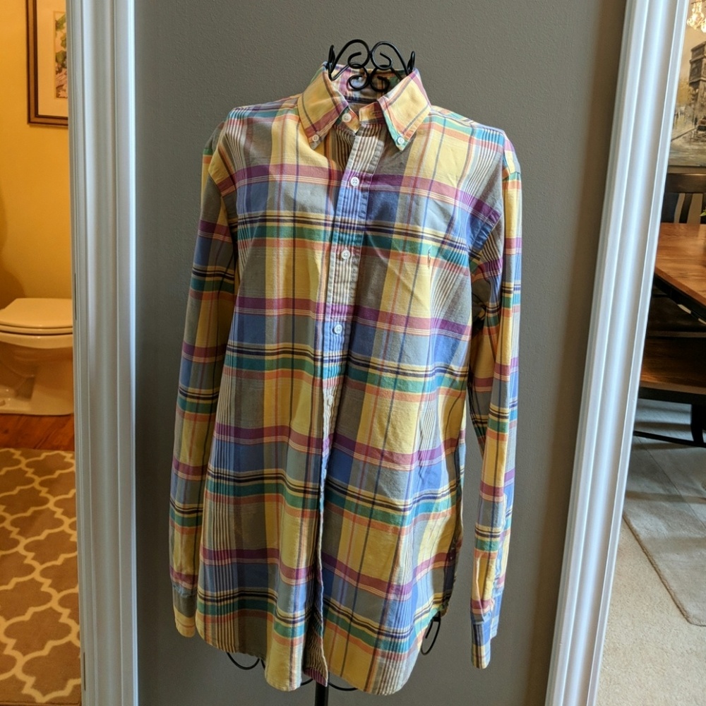 Polo Ralph Lauren button down shirt spring colors